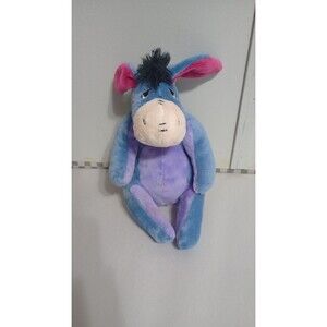 Disney Winnie the Pooh EEYORE - 9 " Plush - Cute! - " Oh Dear " STAINED